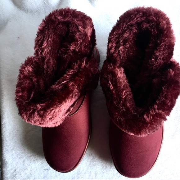 LAST Pair!!NEW in BOX SUEDE Winter BOOTS BOOTIES - Picture 5 of 8